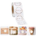 thumbnail image 3 of 500Pcs Party Favor Floral Labels Stickers Thank You Envelope Sealing Stickers, 3 of 8