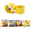 thumbnail image 5 of Pelacables de maíz de mazorca de 5 piezas, herramienta de pelado de maíz, trilla manual de maíz para quitar granos, amarillo, 5 of 5