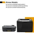 thumbnail image 2 of Arcon 6-Pack Compatible Toner for HP 80A CF280A works with HP Laser Jet Pro 400 M401a M401d M401n M401dn M401dne M401dw MFP M425DN M425DW Printers (Black), 2 of 8