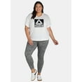 thumbnail image 2 of Reebok Women's and Women's Plus Spirit Cropped Tee, Sizes XS-4X, 2 of 5