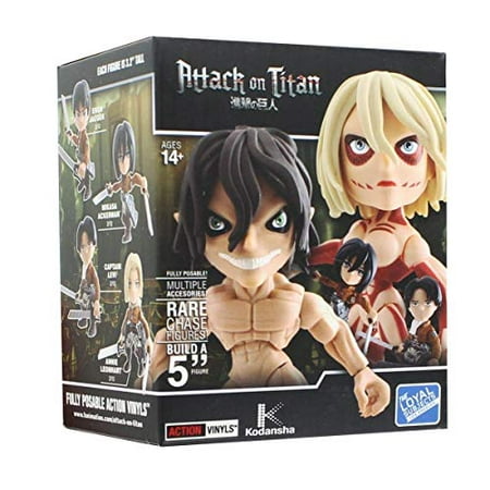 Attack On Titan Blind Box 3 Action Vinyls Series 1, Set Of 3