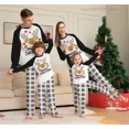 thumbnail image 5 of Conjunto de pijama de 2 piezas con estampado de árbol de Papá Noel para Navidad de 2024, conjunto de pijama para padres e hijos, pijama para bebé, 5 of 5