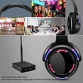 thumbnail image 2 of Auriculares inalámbricos Silent Disco LED con luz intermitente AYVVPII, 2 of 9