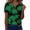 #814Dark Green, variant on Short Sleeve Shirts for Women Summer Tops 2026 Floral Soft Boho Casual V Neck T Shirts