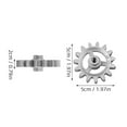 thumbnail image 2 of FUTUREORYY 2Pcs Rotisserie Grill Gear Replacement Metal DIY Bbq Frame Rotary Motor Replacement, 2 of 8
