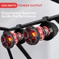 thumbnail image 2 of Altavoces Bluetooth resistentes al agua Pyle PLUTV65BTR 1200W, 2 of 7
