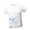 White, variant on Gym Shirts Men Summer Short Sleeve Crewneck Lightweight Breathable T-Shirts Athletic Workout Shirt