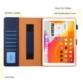 thumbnail image 4 of Allytechgroup iPad Pro 11 M4 2024 Case, Premium PU Leather Auto Sleep Wake Kickstand Flip Folio Cover Magnetic Closure Hand Strap Case for Apple iPad Pro 11" M4 2024, Darkblue, 4 of 7
