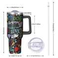 thumbnail image 2 of OBREWU I Love My Dogs Art Tumbler with Handle and Lid,I Love My Dogs Art 40oz Double Wall Vacuum Insulated Tumbler,Cups Gift for Women and Men, 2 of 7
