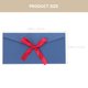thumbnail image 2 of unbranded 10Ud Sobres Para Invitaciones En Papel Kraft Azul Con En Lazo Y Textura Premium, 2 of 6