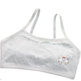 thumbnail image 2 of SHenli Soft Training Bras for Girls 7-12, Crop Cami First Bra with Adjustable Straps - No Pads, Chest Double Lined, 2 of 4