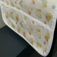 thumbnail image 3 of Floral Microwave Oven Cover, Nostalgic Floral Nosegay Arrangement with Various Types of Colorful Blooming Flowers, Water Resistant Organizer with Pockets Kitchen, 36" x 12", Multicolor, by Ambesonne, 3 of 4