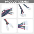 thumbnail image 4 of Yammee 5Pcs 3D Printer 4-Pin Female-Female XH2.54 Connector Nema17 Stepper Motor Cable, 4 of 11