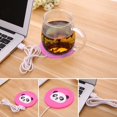 thumbnail image 3 of USB Cup Heating Mat Warm Pad Electric Insulation Coaster for Coffee Tea Hot Sale Popular Cartoon 1 Piece Silicone Device Coffee Tea Warmer Pad Mat  Electric Insulation, 3 of 5