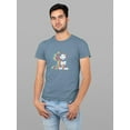 thumbnail image 2 of Cool Vintage Multicolor Mouse T-shirt Color Men's -SmartPrintsInk Designs, 2 of 4