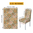 thumbnail image 5 of Xoenoiee Boho Mandala Flower Pattern 7 Pieces Set Tablecloth and Chair Covers for Banquet Party Decor Washable Rectangle Table Cloth and Dining Chair Slipcovers for Dining Room, 5 of 5