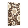 thumbnail image 2 of Yayeee Blank Wall Plate Cover 1-Gang 4.5"x2.7" Home Unused Decorative Outlet, Brown Floral, 2 of 7