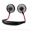 thumbnail image 1 of Ventilador de cuello portátil con manos libres, miniventilador de escritorio con ventilador pequeño recargable por USB para verano, interior y exterior Rojo Verde  Cocina, Decoración y Otros, 1 of 4