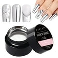 thumbnail image 1 of Esmalte de uñas Makartt Mirror Shine Gel Metallic Silver 8 ml, 1 of 8