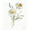 thumbnail image 3 of Nai, Danhui 15x18 Black Modern Framed Museum Art Print Titled - Bees and Blooms Flowers II, 3 of 5