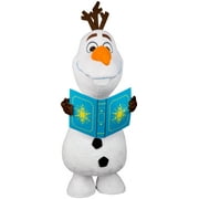 Holiday Greeter Olaf with Book Frozen 2