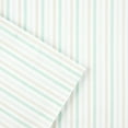 thumbnail image 5 of Martha Stewart Daisy Stripe Fabric Placemat Set 4-Pack, Green, 13"x17.5", 5 of 8