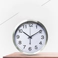 thumbnail image 4 of 1Pc Electronic Wall Clock Retro Wall Hanging Clock LED Wall Clock for Home Store Without Battery (White), 4 of 7