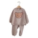 thumbnail image 1 of Newborn Baby Girls Boy Clothes Sweatsuit Long Sleeve Round Neck Tops Pants Outfit Fall Winter Sets creamy white 140cm, 1 of 4