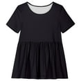 thumbnail image 7 of Mgmyaa Big Girls' 2 Piece Set Stylish Casual Short Sleeve Corset Top and Yoga Shorts Outfit Set (5-15 Years), 7 of 7