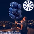 thumbnail image 1 of 100 Pcs Ballons Ronds Bleus à Double Couche 10 Pouces Décoration de Fête Ballons en Latex Rouges, 1 of 7