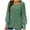 Green, variant on Cavosen Long Sleeve Ladies Blouses and Tops Puff Sleeve Pullover Blouse Tunic Square Neck Solid Soft T-Shirts Elegant Holiday Shirts Novelty Casual Tops Workout Beach Tees Green L