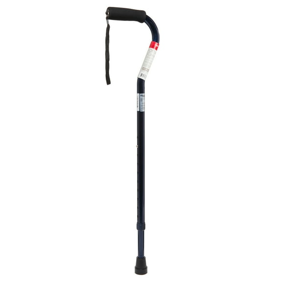 Equate Mobility Offset Handle Cane, Ice Blue