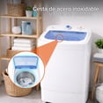 thumbnail image 2 of Secadora Centrífuga White Westinghouse  capacidad 6 kg  Cesta  Acero Inoxidable  compacta, 2 of 9