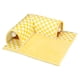 thumbnail image 2 of Juguetes de tubo de túnel para gatos, escondite con pelota de juego, túnel de juego transpirable y estera interactiva para gatos de interior, conejos amarillo, 2 of 8