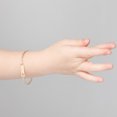thumbnail image 3 of 14k Yellow Gold Unisex Adjustable Girls Name ID Bracelet Engravable Heart Tag, 3 of 6