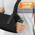 thumbnail image 3 of Arm Sling for Elbow Injury, Sling for Shoulder Injury for Man and Woman, Breathable and Lightweight Arm Slings Fit Left and Right, Adjustable Arm Sling Shoulder Immobilizer for Wrist Injury, 3 of 7