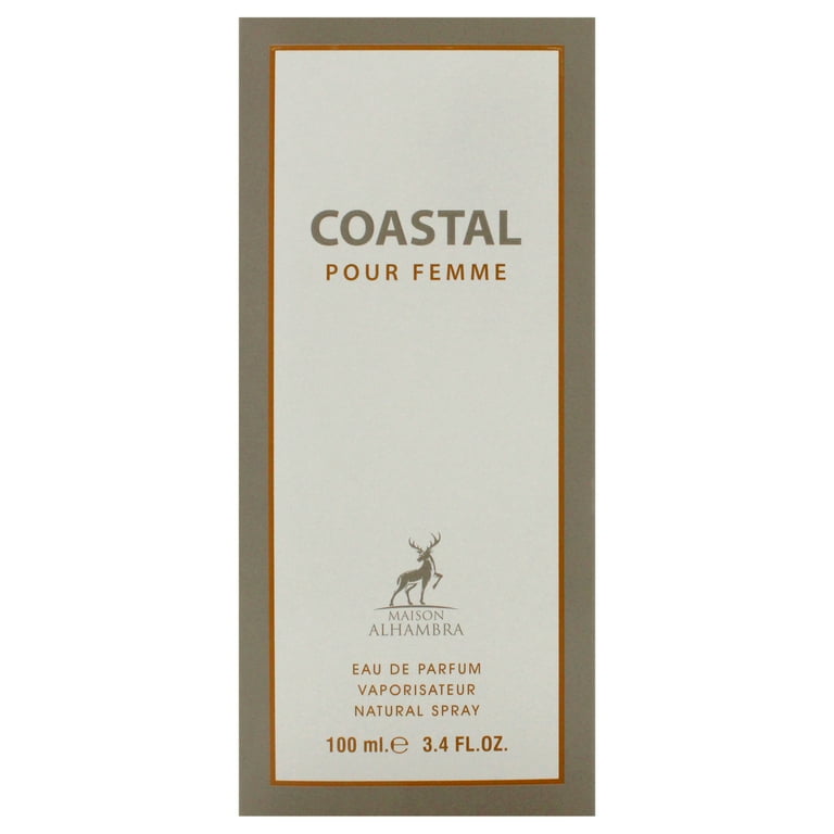 Maison Alhambra Ladies Coastal Pour Femme EDP Spray 3.4 oz