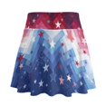 thumbnail image 2 of HELLHERO Built-in Shorts Golf Skirts, Patriotic Star Mosaic 2 Side Pockets Soft Tennis Skirts for Daily Wear Outing Travel, 2 of 10