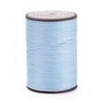 thumbnail image 2 of Round Waxed Polyester Thread String Micro Macrame Cord Twisted Cord for Leather Sewing Stitching Mixed color 0.8mm about 54.68 Yards(50m)/Roll, 2 of 4