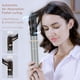 thumbnail image 4 of IG INGLAM MegaAIR Styler, secador de pelo profesional 5 en 1 con cepillo intercambiable, motor BLDC sin escobillas de 110&nbsp;000 RPM, moldeador de aire caliente iónico, color gris, 4 of 5