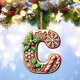 thumbnail image 1 of Seyotauo 26 Gingerbread Alphabet Letter Ornaments, Christmas A to Z Letters - Xmas Tree Hanging Ornaments for DIY Crafts, 1 of 3