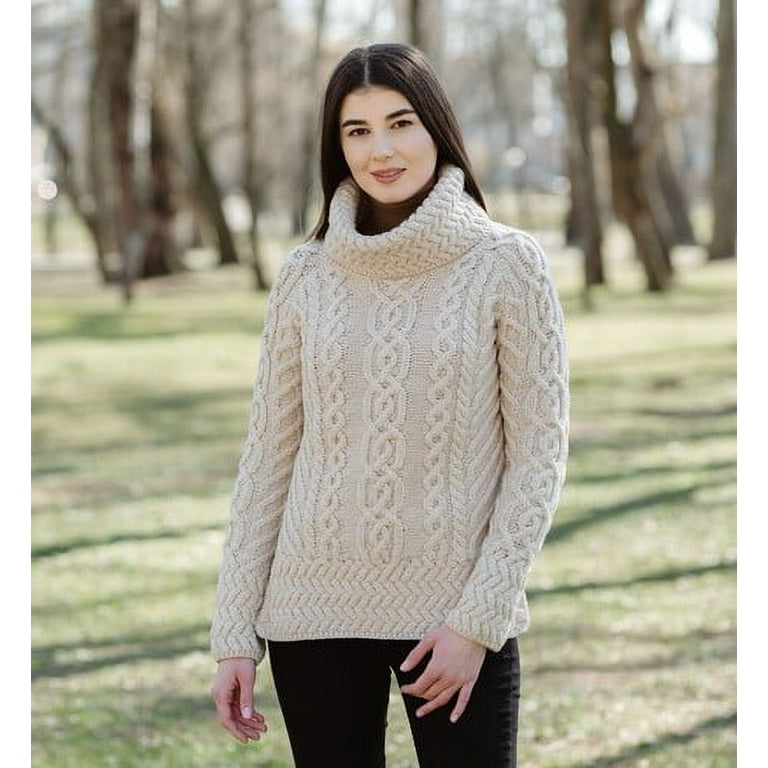 Women's hotsell fisherman sweater