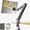 Default, variant on Portable Stand Desk Holder- Large Clamp support up to 6.5 12.9 14.6 15.6 18.5 inch 360? Rotating Base Swivel Tall Desk Arm Mount for iPad Pro/Mini/Air/Surface Bearing Weight over 5.5lbs