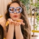 thumbnail image 5 of Gafas de fiesta estilo balón de fútbol para aficionados al fútbol Gafas de fiesta ligeras y cómodas para decorar fiestas de la Copa de Europa y el fútbol, 5 of 8