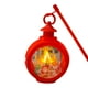 thumbnail image 1 of Lámpara de mano, decoraciones navideñas, luz de viento redonda navideña, luz de vela electrónica de mano LED, decoración para árbol de Navidad, luz de viento, luz de fiesta navideña, adornos navideños, 1 of 7