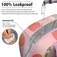 thumbnail image 5 of Insulated Lunch Tote Lunch Box for Women Men,Strawberry (109)-new_28 Reusable Insulated Lunch Tote Small Leakproof Cute Lunch Cooler with for Work Picnic Camping, 5 of 7
