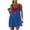 Blue, variant on Women Tennis Dress Workout Hot Shot Mini Dress with Built in Bra Summer Athletic Outfits 2025