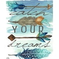 thumbnail image 2 of Medley, Elizabeth 20x24 White Modern Wood Framed Museum Art Print Titled - Catch Your Dreams, 2 of 4
