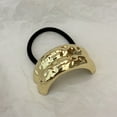 thumbnail image 2 of Momihoom Hair Ties for Women Gold Hair Cuffs Wrap Hair Ties,Gold Metal Double Arch Elastic Hair Ties Retro Metal Ponytail Cuff Gold Ponytail Hair Ties Metal Ponytail Cuff for Thick Hair, 2 of 6