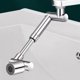 thumbnail image 5 of Extensor de grifos plegables, aireador de grifo de fregadero a prueba de salpicaduras para el hogar (A plateado) Likrtyny Libre de BPA, 5 of 9